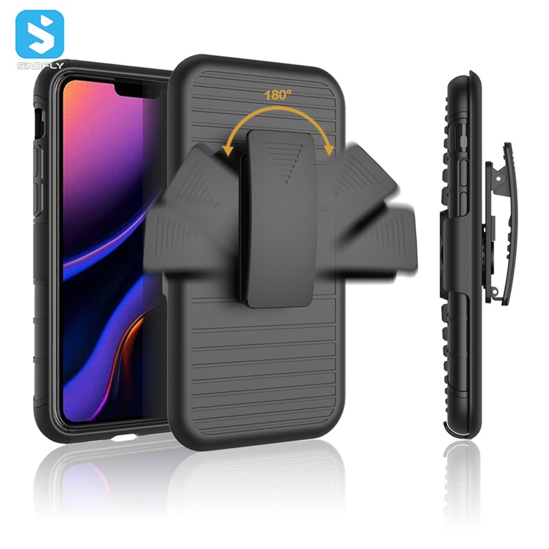 5 in 1 belt clip phone case for iPhone 11 Pro 2019  5.8"